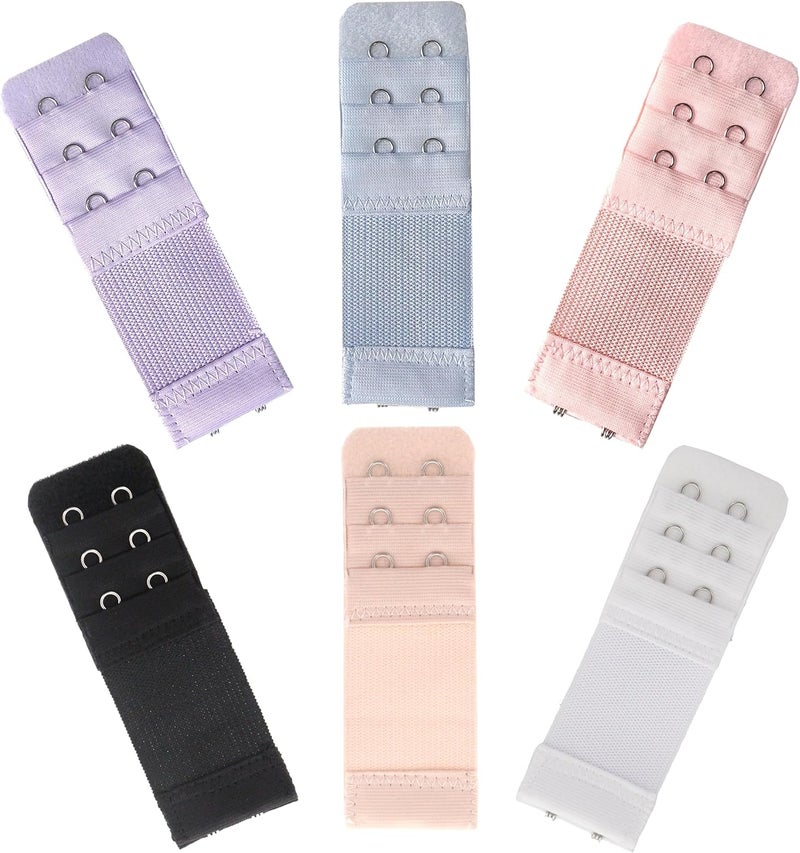 SAMGU Store Women's Bra Extenders 2 Hook / 3 Hook Comfortable Stretchy Bra Extension Strap - Image 1